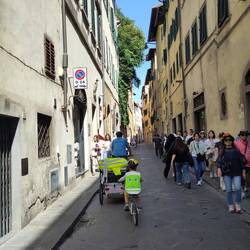 Arrivée dans Florence