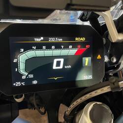 232 km, 25 Grad, 16:25