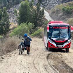 Steep and deep in dust... and we thought it was downhill