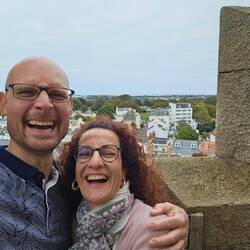 Was da wohl so lustig war😂