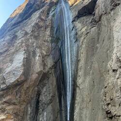 And a cute waterfall