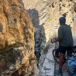 Please don't lean over any further