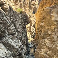 See that tunnel, we managed to stay on the road