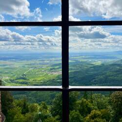 Blick in die Rheinebene