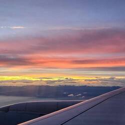 Über den Wolken über Taiwan