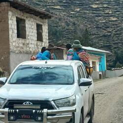 Auf dem Weg zu Vinicunca