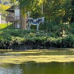 Mule Statue 200th anniversary