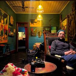 ... and plenty logs to cosy up to the bar room fire