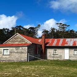 Typical houses, dotted here and there. Not a soul in sight.
