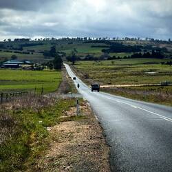 We felt high up cycling through expansive landscapes coming out of Bombala