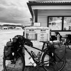Cathcart general store and fuel pump. Filling up (on chocolate not unleaded)