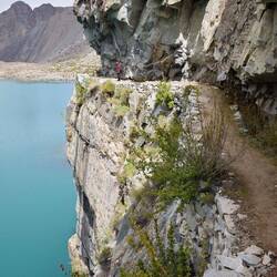 Wie weit es hier runter geht? Keine Ahnung!