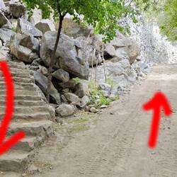 Rechts hoch, links runter!