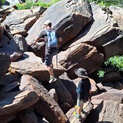 A tricky hike 😎