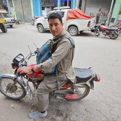 Mein Mopedfahrer
