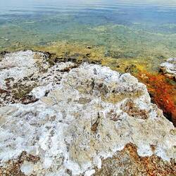 Mono Lake mit Tuffstein