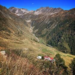 Val Canaria, von da unten kam ich hoch
