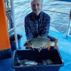 Our driver, Stefan, is a keen angler