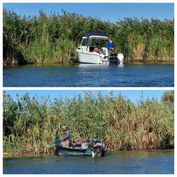 Fishermen en route