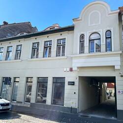 Das Hotel in Sibiu von außen ...