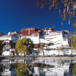 Potala Palace - we managed to walk up the 800 steps to the top courtyard