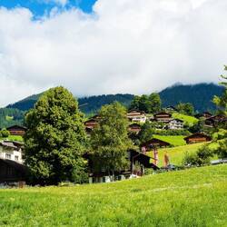 En route to Grindelwald, a village in the Bernese Oberland, Switzerland.