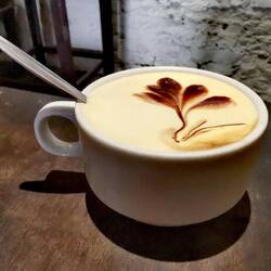 World famous *Egg Coffee*..... yummy yummy!