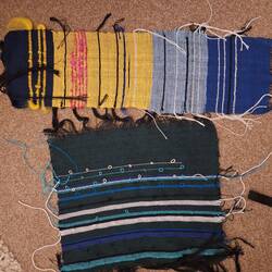 Cloth created by 2 master weavers