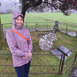 It was so wet, Jules had to take her glasses off again to see.