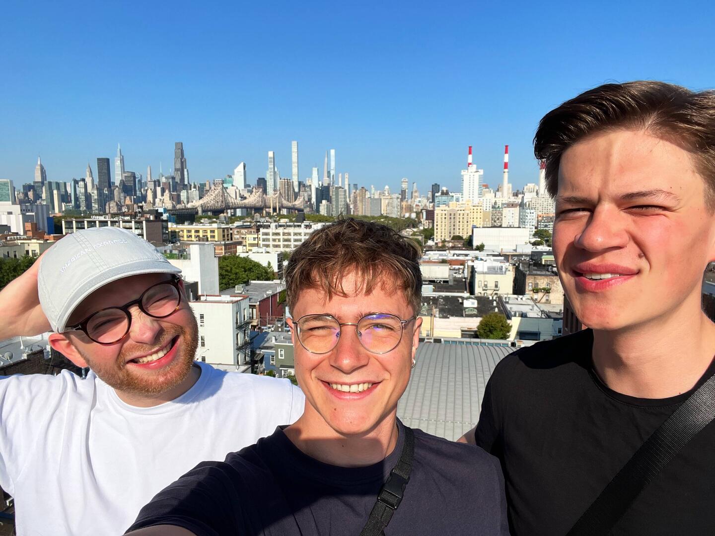 Die Dachterasse von Jan-Pauls und Hanns' Hotel