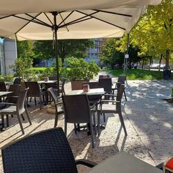 Beautiful spot for breakfast this morning