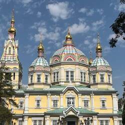 Russian Orthodox Cathedral, built of wood in 1904