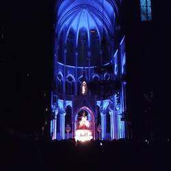 Ein geniales Konzert mit Lichtshow in der Votivkirche