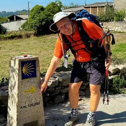 Nur noch 100 km bis Santiago de Compostela