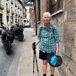 Mum setting off