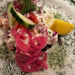 Pickled herring--I'll leave that for Donny