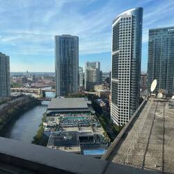 Daytime from my hotel. A northerly view. I see that others have similar ideas to me.
