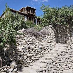 Erster Blick auf das Fort