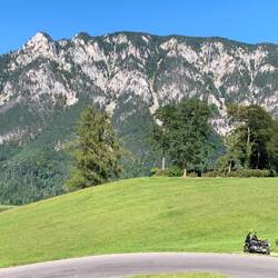 Da steht mein Motorrad und hat Pause 😎