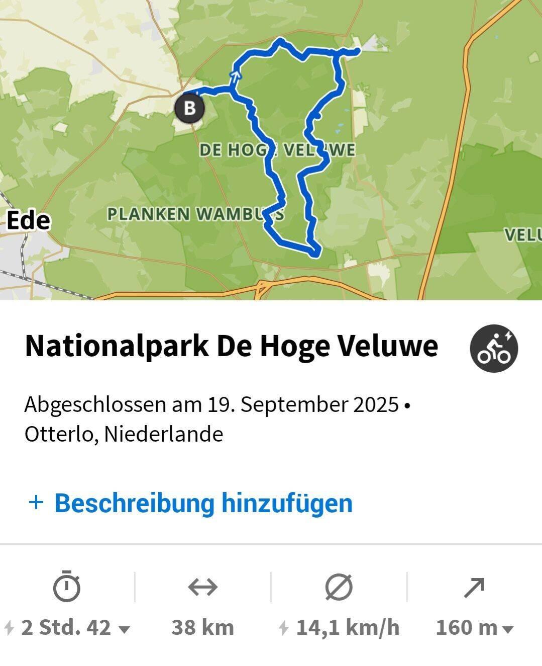 Unsere Tour heute, bei optimalen Wetter.