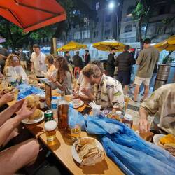 Witziger weise wollten alle wieder hier hin