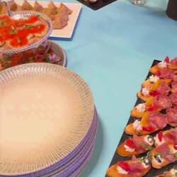 The spread at the reception