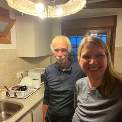 Bert from the Netherlands has biked across the US more than once. He's a cool cat. 😊