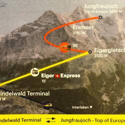 To get to the Top of Europe, we have to take a gondola ride followed by a train ride — Switzerland.