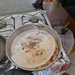 Zum Frühstück: Tapioka - fast geschmacksneutrale, glutenfreie Stärke in Krümeln, aus Maniokwurzel