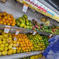 Früchte auf einem anderen Level