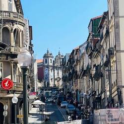 Los balcones típicos de la ciudad