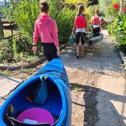 Start bei Kayak Escape