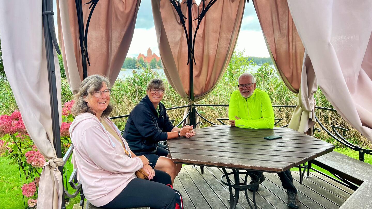 letzter Blick auf die Burg