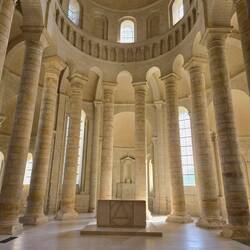 Le choeur de l'église, Fontevraud